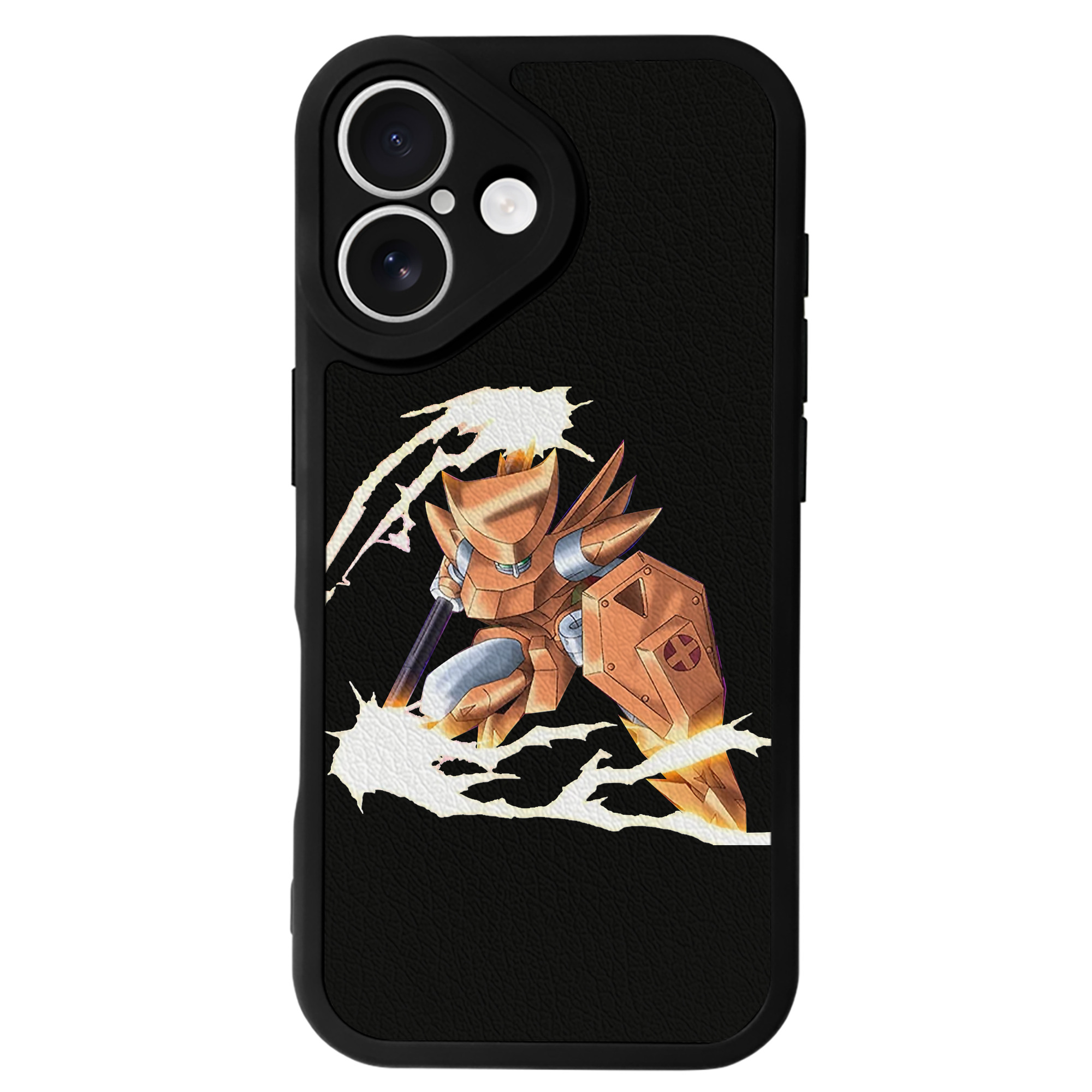 遊☆戯☆王 Yu-Gi-Oh! 【iPhone 16シリーズ対応】シリコンスマホケース（レザー調） 材質：シリコン